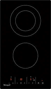 картинка Электрическая варочная панель Weissgauff HV 312 BKS 