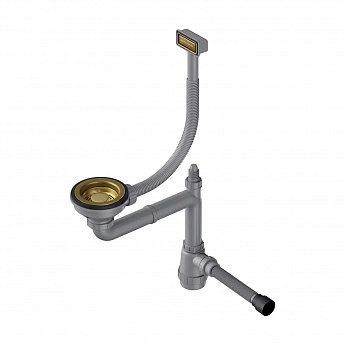 картинка Арматура для одночашевых моек с прямоугольным переливом WK-1 