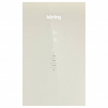 картинка Отдельностоящий холодильник Korting KNFC 62370 GB  картинка Отдельностоящий холодильник Korting KNFC 62370 GB