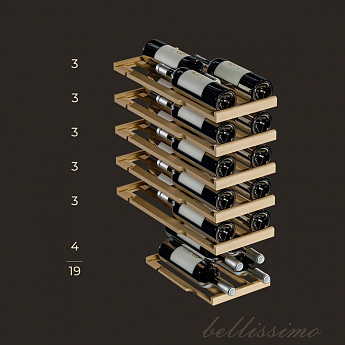 картинка Комбинированный винный шкаф Meyvel MV19NH-KBT1 