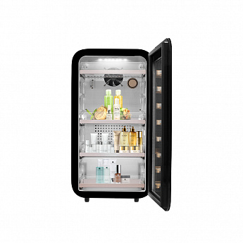 картинка Холодильник для косметики и напитков Meyvel MD71-Black  картинка Холодильник для косметики и напитков Meyvel MD71-Black