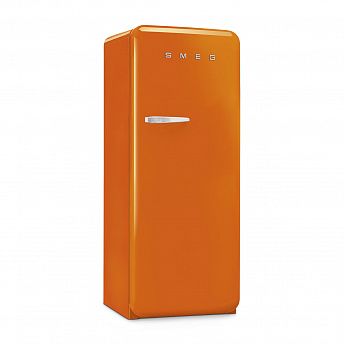 картинка Отдельностоящий холодильник Smeg FAB28ROR5 оранжевый  картинка Отдельностоящий холодильник Smeg FAB28ROR5 оранжевый