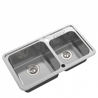 картинка Мойка для кухни Oulin OL-H9903  картинка Мойка для кухни Oulin OL-H9903