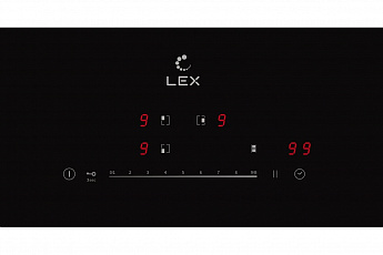 картинка Индукционная варочная панель Lex EVI 631A BL  картинка Индукционная варочная панель Lex EVI 631A BL