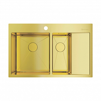 картинка Мойка для кухни Omoikiri Akisame-78-2-LG-L 