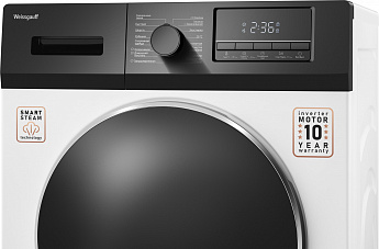 картинка Стиральная машина с паром Weissgauff WM 47814 Inverter Steam 