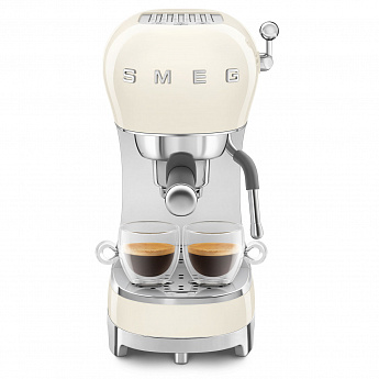 картинка Кофеварка Smeg ECF02CREU  картинка Кофеварка Smeg ECF02CREU