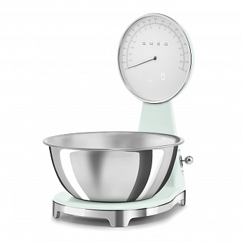 картинка Кухонные весы Smeg KSF01PBWW  картинка Кухонные весы Smeg KSF01PBWW