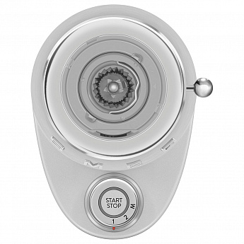 картинка Кофемолка Smeg CGF02SSEU алюминий  картинка Кофемолка Smeg CGF02SSEU алюминий