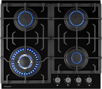 картинка Газовая варочная панель Weissgauff HGG 641 BGSV 