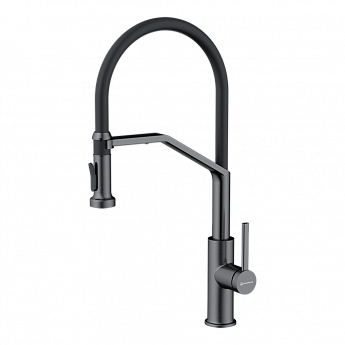 картинка Смеситель Omoikiri MAKKARI 2 PLUS-SB-GM-BL 