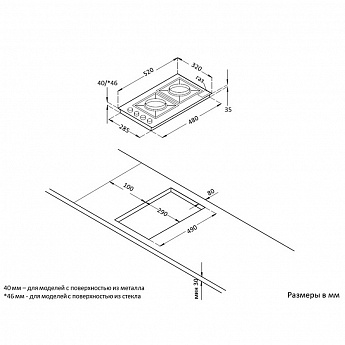 картинка Варочная панель Korting HGG 3825 CW белое стекло  картинка Варочная панель Korting HGG 3825 CW белое стекло