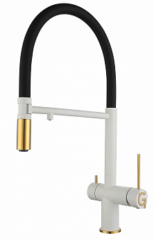 картинка Смеситель Rivelato Adria 1523517 brina/oro 