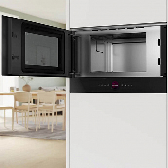 картинка Микроволновая печь встраиваемая Bosch BFL7221B1  картинка Микроволновая печь встраиваемая Bosch BFL7221B1