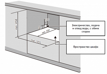 картинка Посудомоечная машина встраиваемая Weissgauff BDW 4106 D 