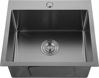 картинка Мойка для кухни Granfest 5050 PVD графит 