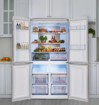картинка Отдельностоящий холодильник Lex LCD505WID 