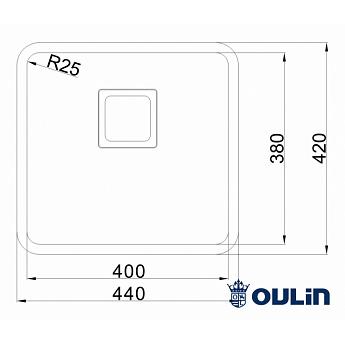 картинка Мойка для кухни Oulin OL-0363  картинка Мойка для кухни Oulin OL-0363