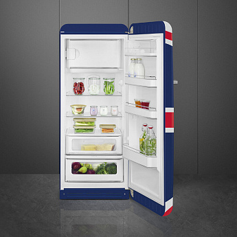 картинка Отдельностоящий холодильник Smeg FAB28RDUJ5 Британский флаг 