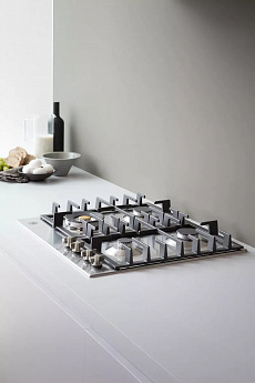 картинка Газовая варочная панель Bertazzoni P604LMODX нержавеющая сталь 