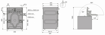 картинка Стиральная машина Asko WMC6743PB.T  картинка Стиральная машина Asko WMC6743PB.T