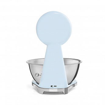картинка Кухонные весы Smeg KSF01PBWW  картинка Кухонные весы Smeg KSF01PBWW