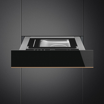 картинка Ящик для вакуумирования Smeg CPV615NR черное стекло  картинка Ящик для вакуумирования Smeg CPV615NR черное стекло