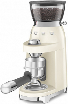 картинка Кофемолка Smeg CGF03CREU кремовый 