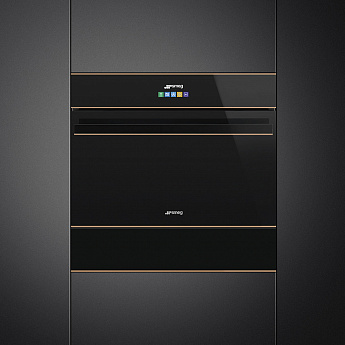 картинка Ящик для вакуумирования Smeg CPV615NR черное стекло  картинка Ящик для вакуумирования Smeg CPV615NR черное стекло