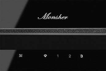 картинка Кухонная вытяжка Monsher REIMS 60 Noir  картинка Кухонная вытяжка Monsher REIMS 60 Noir