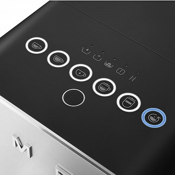 картинка Кофемашина Smeg BCC13BLMEU  картинка Кофемашина Smeg BCC13BLMEU