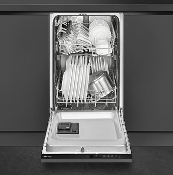 картинка Посудомоечная машина Smeg ST4512IN  картинка Посудомоечная машина Smeg ST4512IN