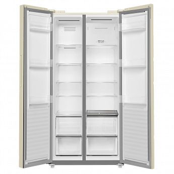 картинка Холодильник MFF191NFBG бежевое стекло 