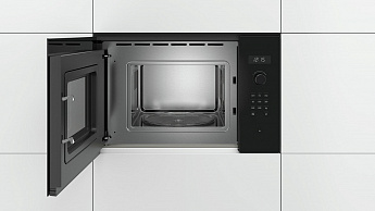картинка Микроволновая печь встраиваемая Bosch BFL524MB0  картинка Микроволновая печь встраиваемая Bosch BFL524MB0