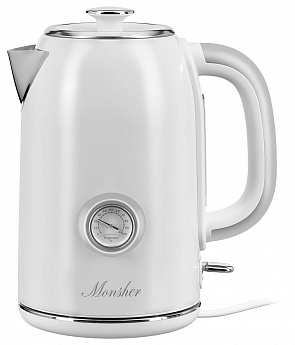 картинка Чайник Monsher MK 301 BLANC  картинка Чайник Monsher MK 301 BLANC