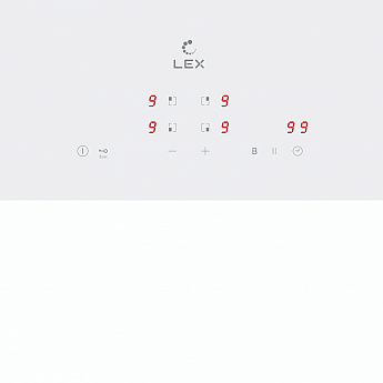 картинка Варочная панель Lex EVI 640A WH  картинка Варочная панель Lex EVI 640A WH