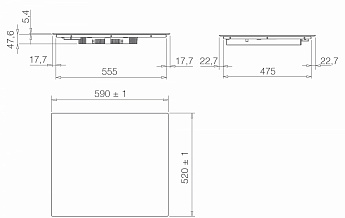 картинка Индукционная варочная панель Elica Ratio Connex 604 Plus 