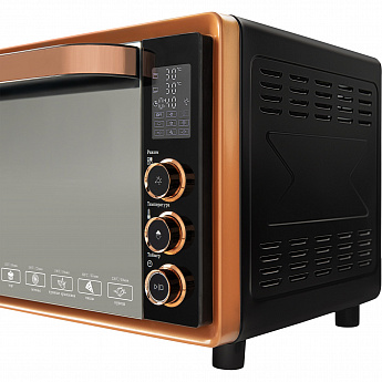 картинка Мини-печь Hiberg PR 400 GOLD MOON  картинка Мини-печь Hiberg PR 400 GOLD MOON