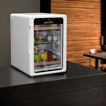 картинка Холодильник для косметики и напитков Meyvel MD35-WHITE 