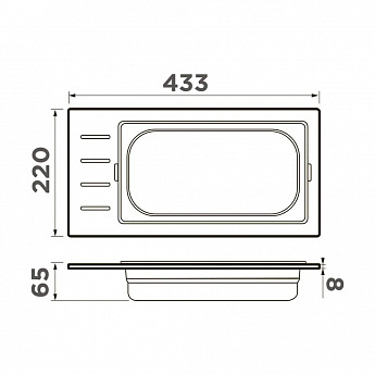 картинка Контейнер Omoikiri DC-01-1  картинка Контейнер Omoikiri DC-01-1