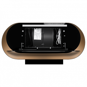 картинка Кухонная вытяжка настенная-тубус Maunfeld GUNA 60 золото 