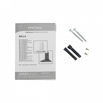 картинка Кухонная вытяжка Krona BELLA 600 INOX PUSH BUTTON  картинка Кухонная вытяжка Krona BELLA 600 INOX PUSH BUTTON