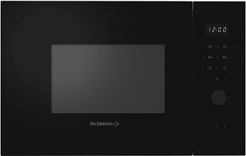 картинка Микроволновая печь De Dietrich DMG4210MB MASTER BLACK  картинка Микроволновая печь De Dietrich DMG4210MB MASTER BLACK
