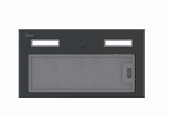 картинка Кухонная вытяжка полновстраиваемая Midea MH60I770B черная 