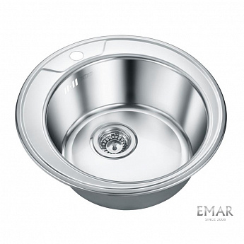 картинка Мойка Emar Steel ЕМ-490  картинка Мойка Emar Steel ЕМ-490