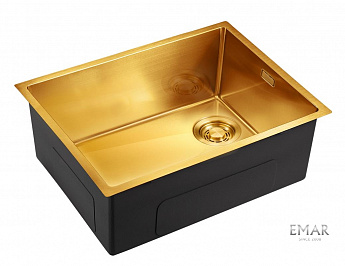 картинка Кухонная мойка Emar EMB-540(UN) PVD Golden 