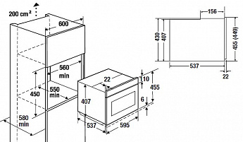 картинка Микроволновая печь Kuppersbusch CM 6330.0 S5 BLACK VELVET 