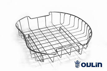 картинка Oulin корзина для посуды(фруктов) Ol-151L хром  картинка Oulin корзина для посуды(фруктов) Ol-151L хром