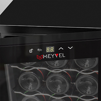 картинка Отдельностоящий винный шкаф Meyvel MV12-TB1 