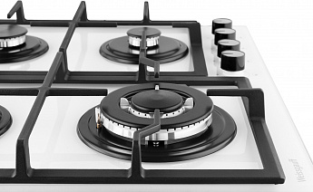 картинка Газовая варочная панель Weissgauff HGG 641 WGL белая 